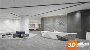 Lobby front desk Skp Files 